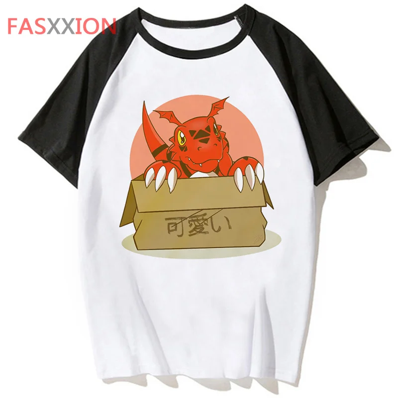 digimon t shirt top tee hop male hip harajuku men funny streetwear for clothing t-shirt tshirt