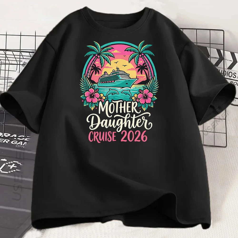 Aloha Hawaii Beach Sunset Scenery T Shirt Womens Summer Cool T-Shirt Oversized Breathable Tee Shirtcasual Short Sleeve