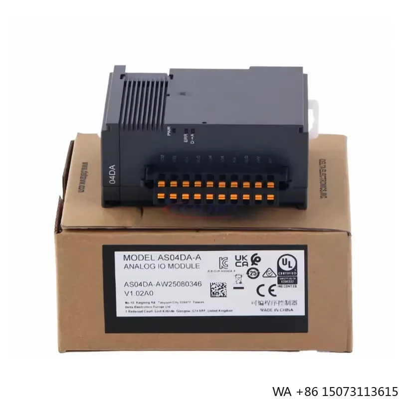 for Delta AS Series AS04DA-A PLC Output Module Original Genuine Warehouse Stock