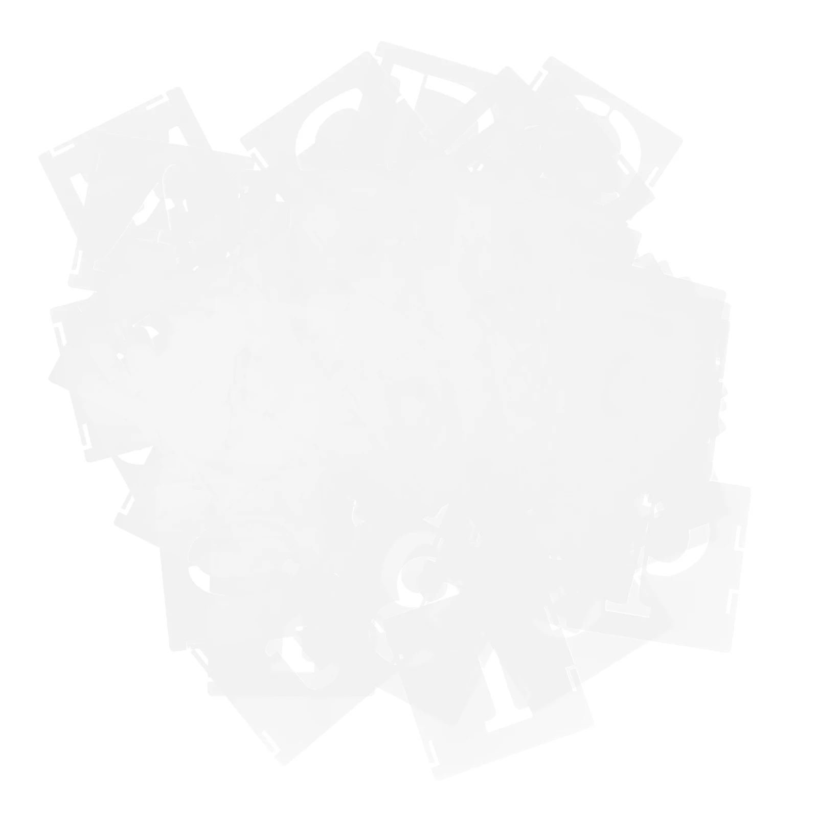 65 Pcs Drawing Template Set Diy Stencil Templates Letters and Numbers Stencils Crafts