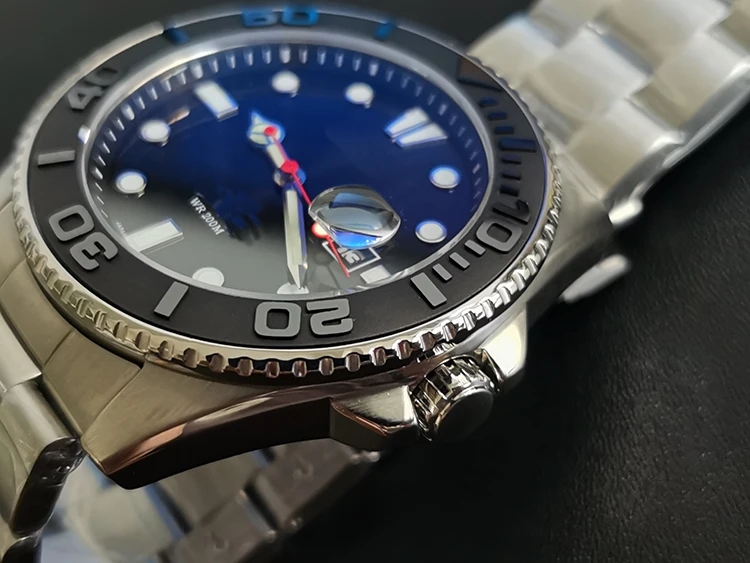 MDV-106 Watch Bezel Insert Watch Ring For Casio Duro Swordfish Yacht MDV106/107 convex type 41x32.8mm ceramic chronoring parts