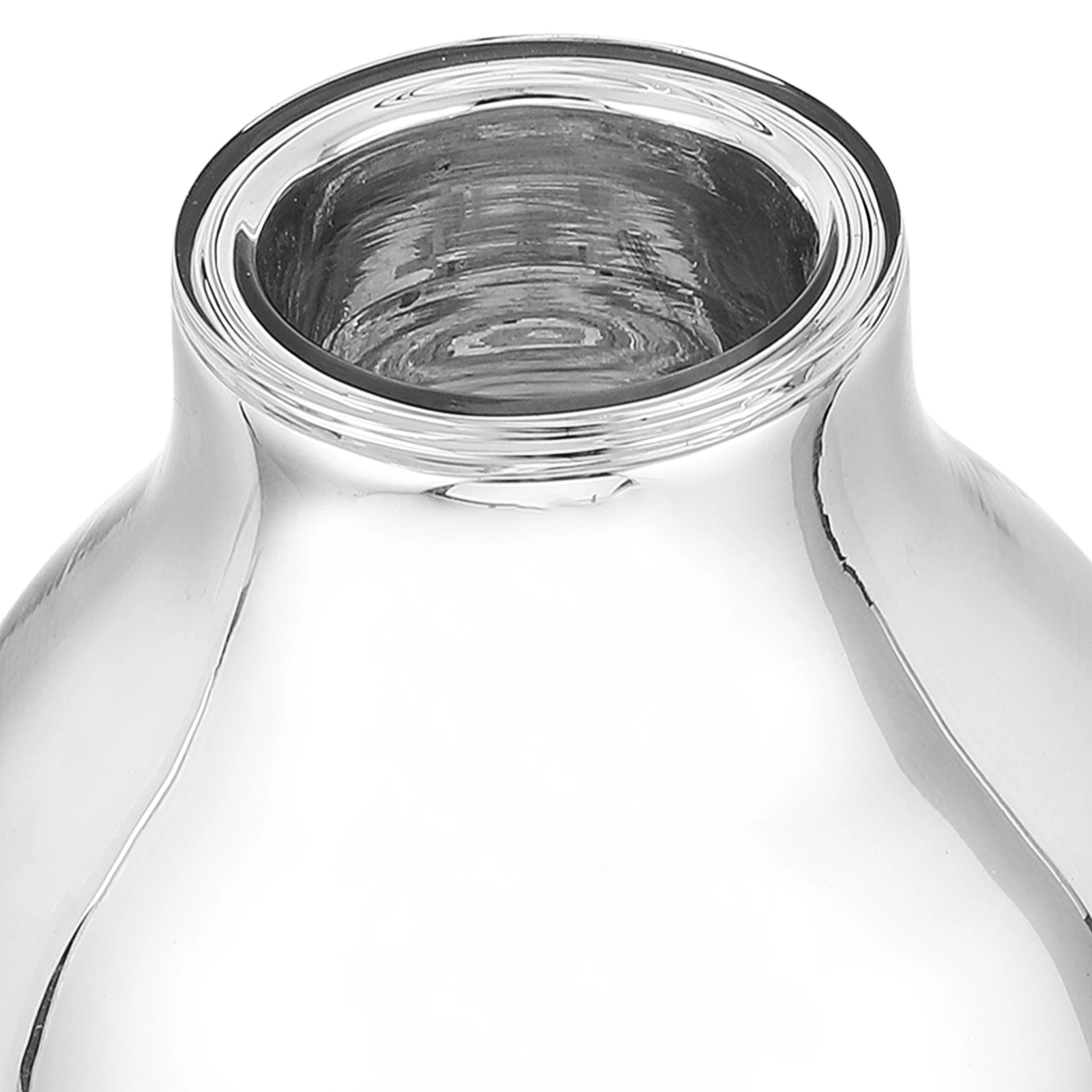 زجاجة معزولة 1 لتر غلاية حرارية مبطنة بالزجاج مشروبات باردة ساخنة تدوم طويلاً الاحتفاظ بالحرارة سهلة الصب بدون تسرب غلاية زجاجية