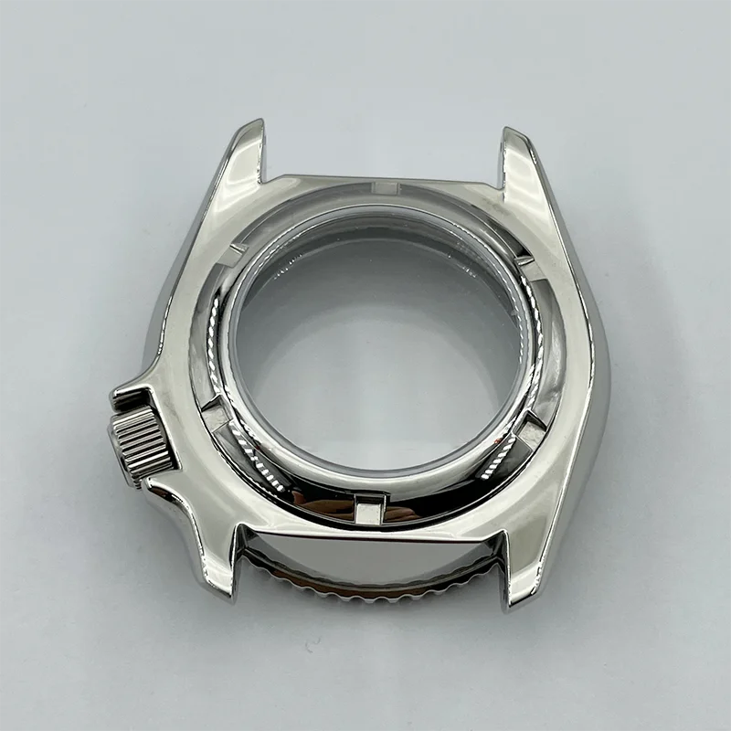 Watch Modify Parts Solid 42.3mm Stainless Steel SKX007/009 Diver Watch Case See-through Case Back Suitable For NH35/36 Movement