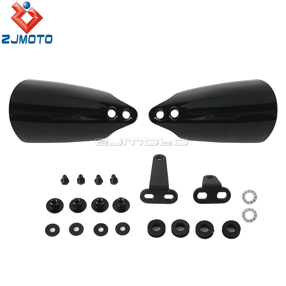 Windproof Handguards Motorcycle Hand Wind Protector For Harley Softail Low Rider ST 117 FXLRST 2022-2023 Deluxe FLDE 2018-2020