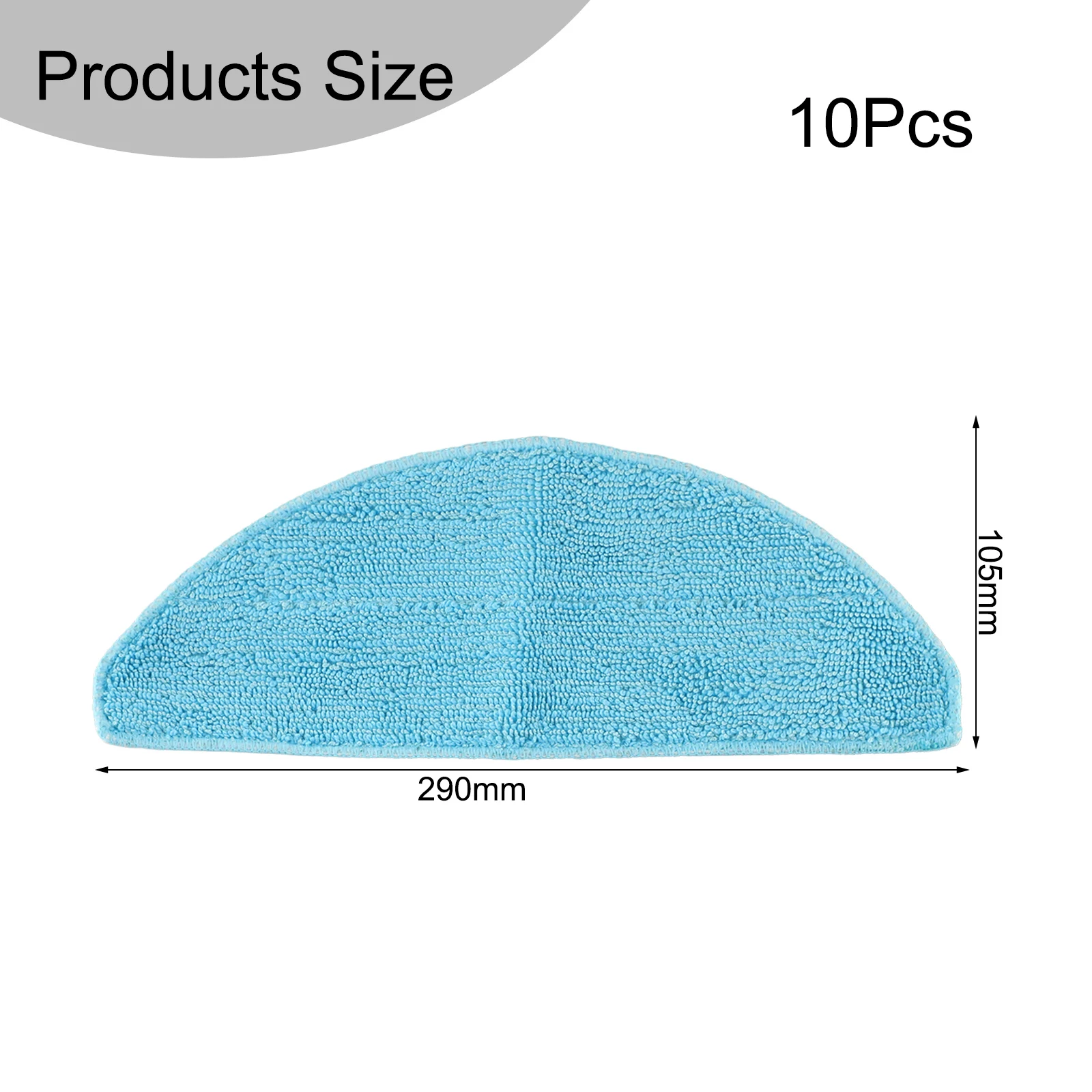 Microfiber Cleaning Solutions Designed for Compatibility with For Cecotec For Conga and For Genesis Models Set of 4