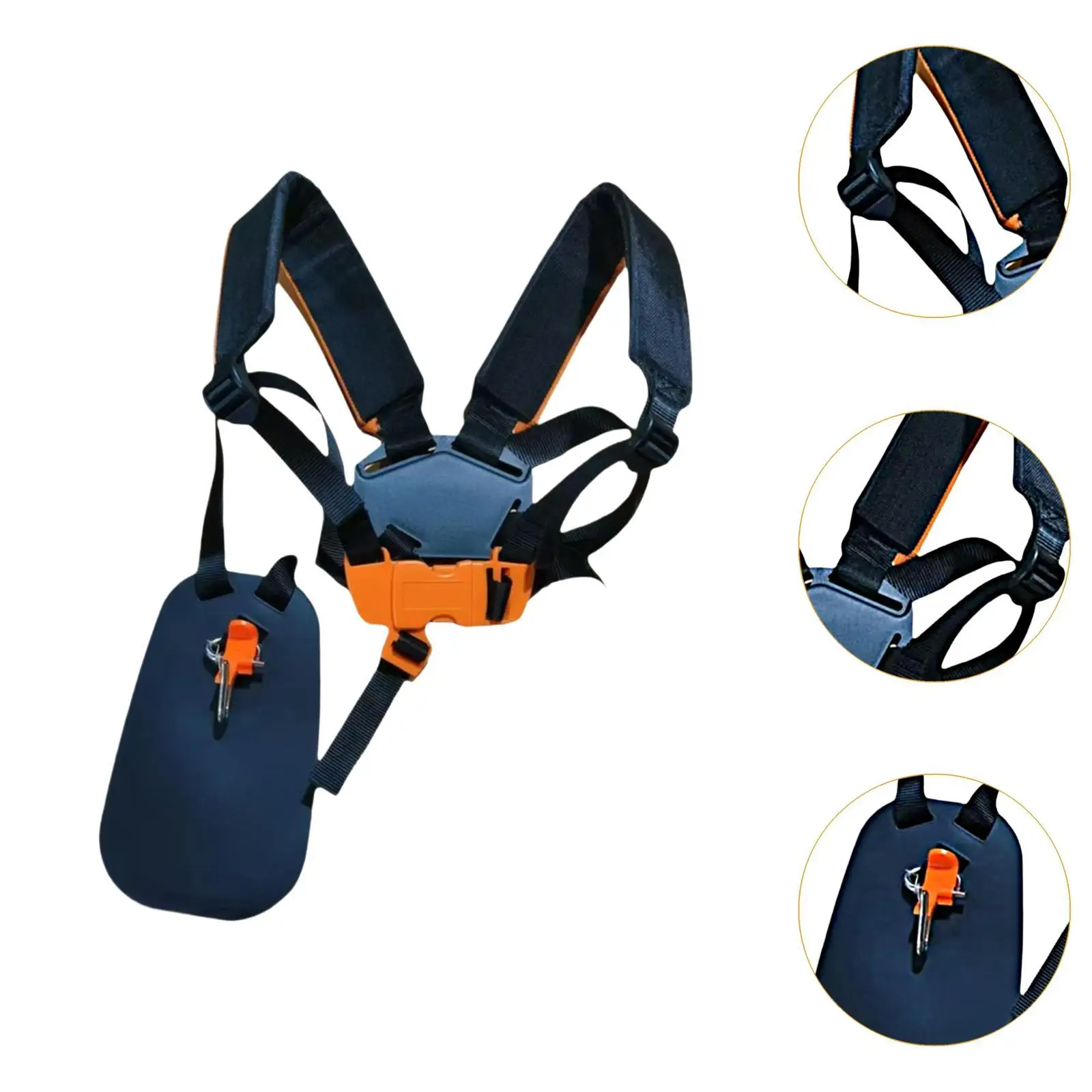 Trimmer Tracolla Spazzole morbide Tagliaerba Cablaggio regolabile per tagliaerba Tagliaerba Tagliaerba Giardinaggio Weed Wacker