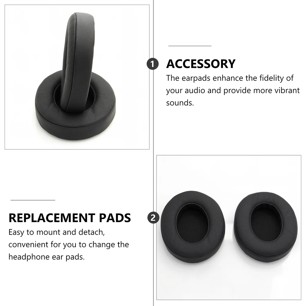 

Headphone Accessory Sponge Case Phones Headphones Replacement Ear Pads Over-the-ear