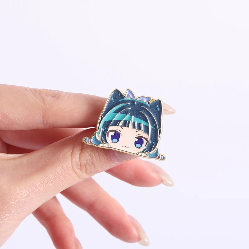 Maomao Light Novel Brosche Emaille-Pins – Süße japanische Anime-Cartoon-Charakter-Broschen, Anstecknadeln, Schmuckgeschenk für Fans und Freunde – Detail 8