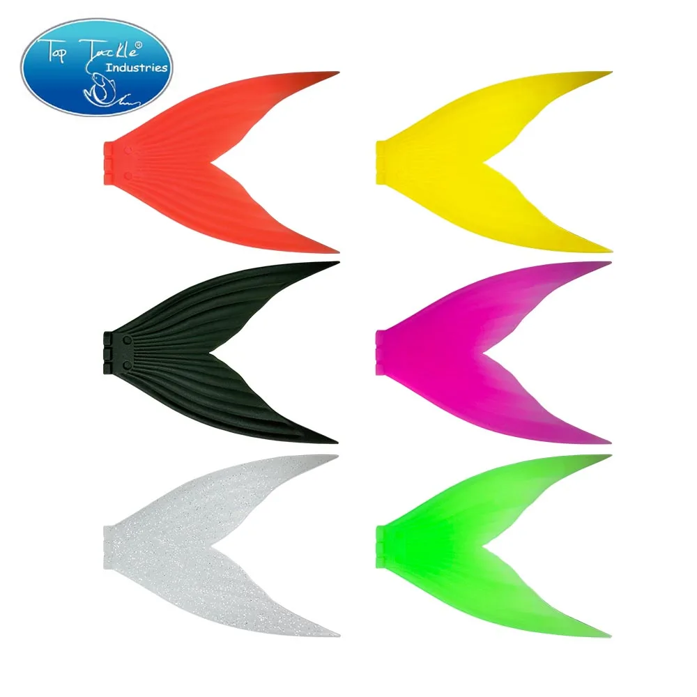 

370mm 6/Color Jointed Bait Spare Tail For Gaint Bait Tough Japanese Silicone Plastic Construction For Extreme Durability