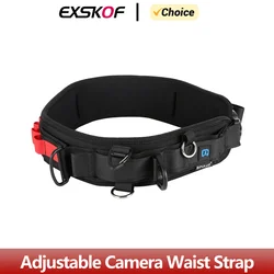 Waist Belt for SLR/DSLR Cameras Adjustable Camera Waist Strap for Hanging Photography Accessories for Outdoor Photographer