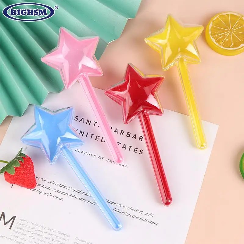 1pc Creative Magic Wand Five-Pointed Star Plastic Candy Box Gift Packaging Candy Holder Sugar Boxes Christmas Party Favors