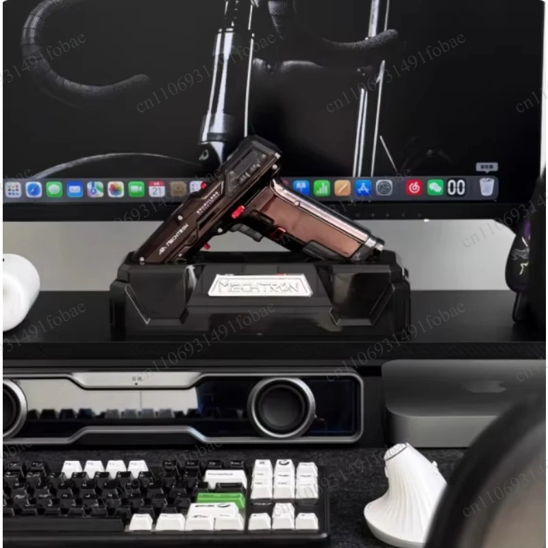 Original Mecha Model G2PRO Smart Electric Pistol Drill Gaming Table and Decorative Gift, Can Be Used At Home with Detachable Scr
