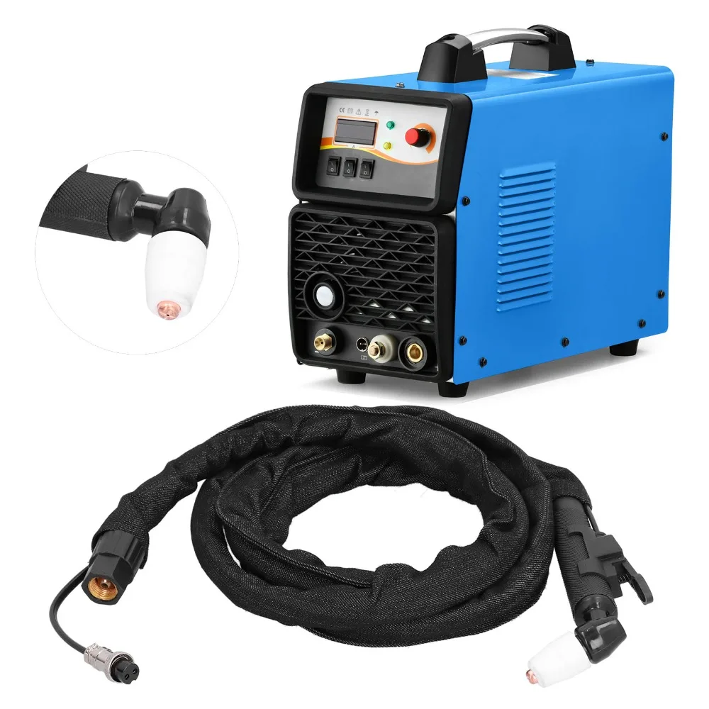 PT‑31 Plasma Cutter Torch 40A 50A Compatible High Frequency Ignition Plasma Cutting Torch Straight Handle Air Cooling Design