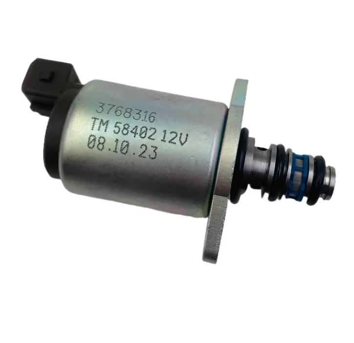 12V 24V Hydraulic Solenoid Valve Metal Proportional TM58402 Models 3768316 and 3768317 TM58401