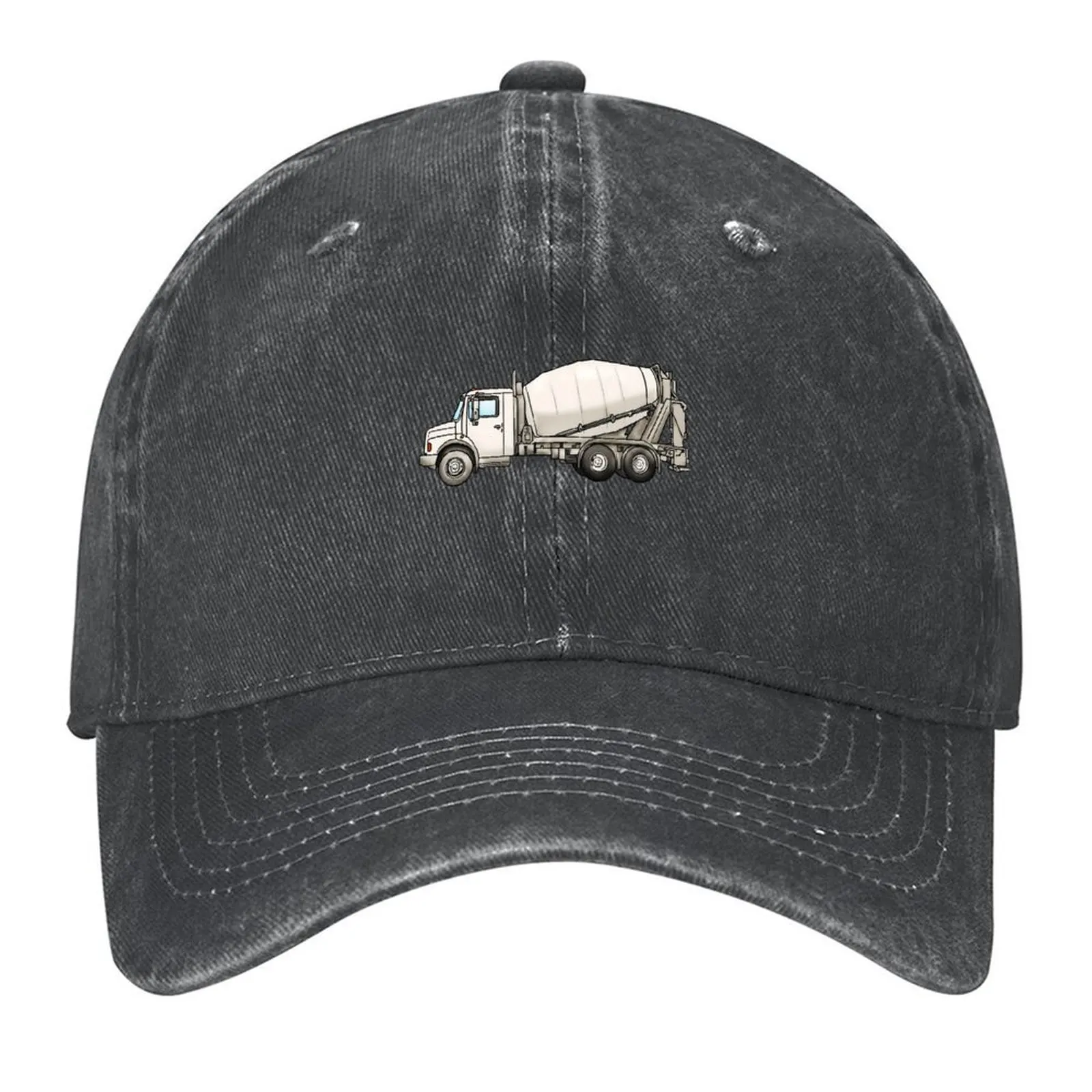 

Cement Truck Baseball Cap Sun Cap sailor cap for men Gentleman Hat Rave Golf Women Men's
