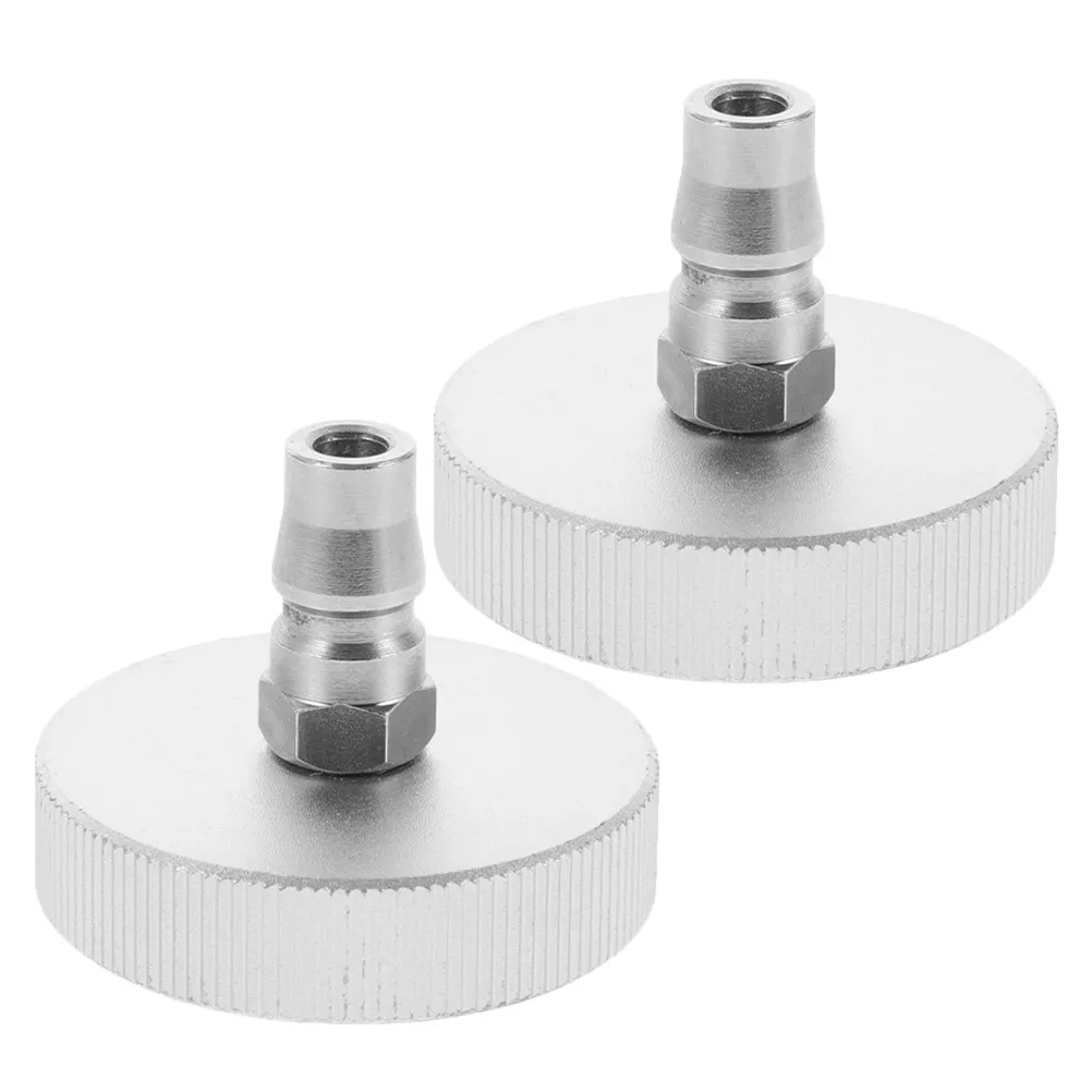 

2Pcs Brake Fluid Replacement System Efficient Brake Bleeder Adapter Kit Cylinder Cone Bleeder Vehicle Adapter Tool