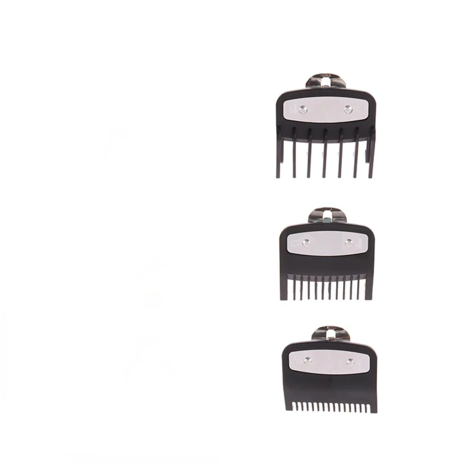 

3 Pcs Hair Clipper Guards Guide Combs Trimmer Cutting Guides Styling Tools Attachment Compatible 1.5mm 3mm 4.5mm