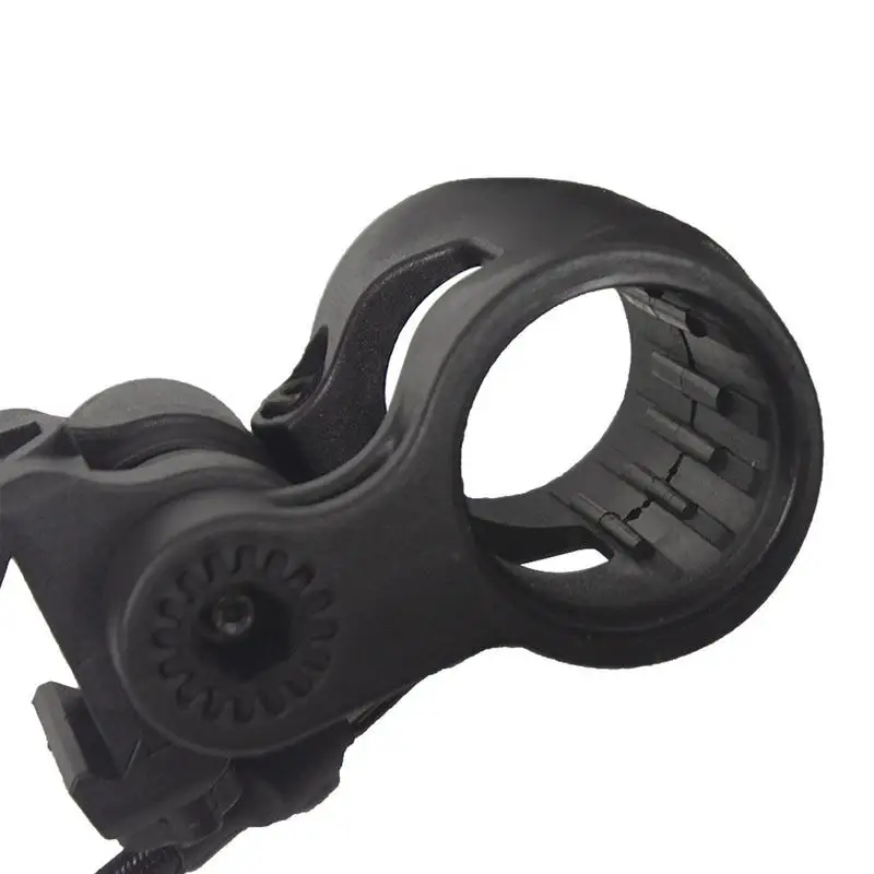 Support de lampe de poche à dégagement rapide, support de lampe de poche, support de torche, fournitures de plein air multifonctionnelles, casque rigide réglable