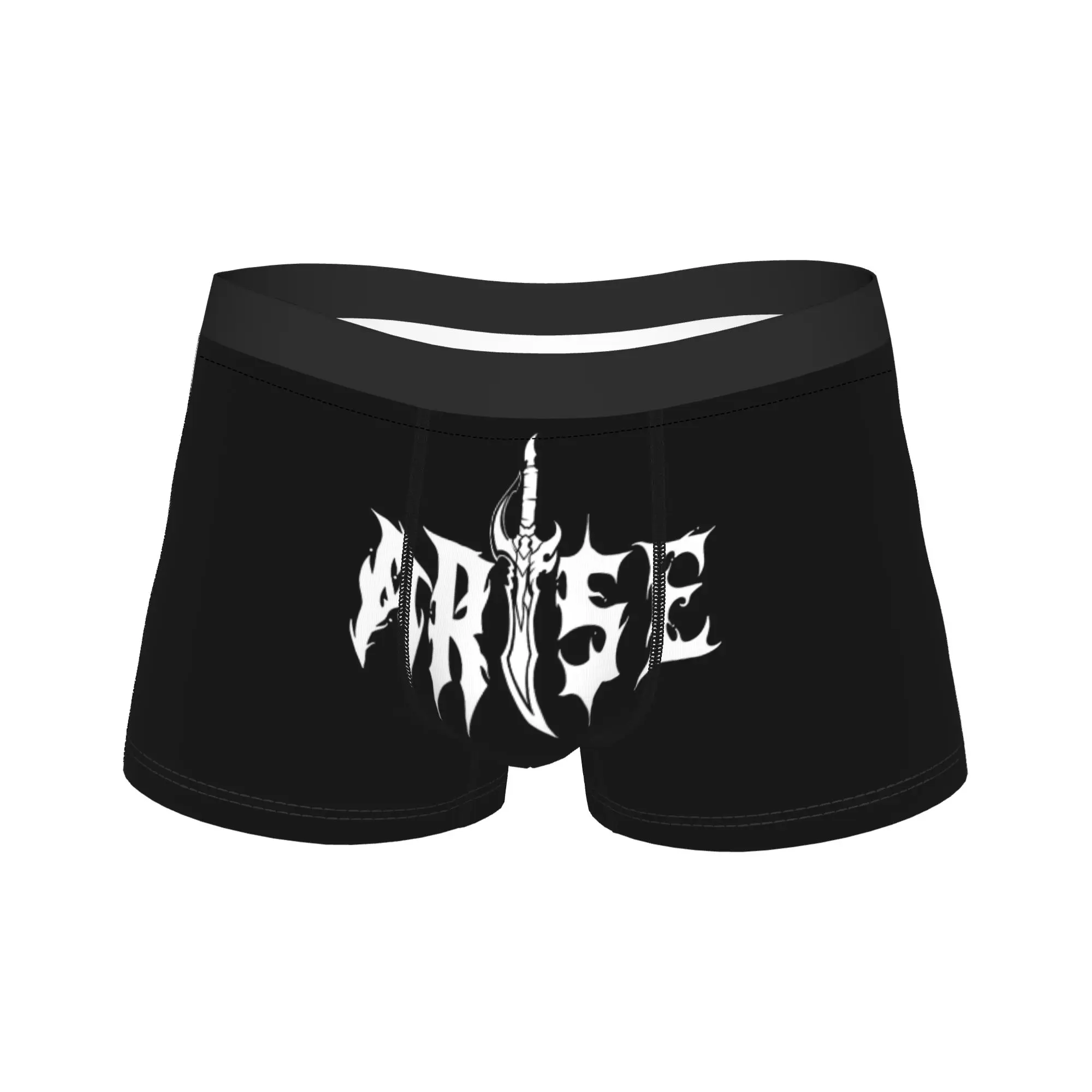 

Men's Solos Japan Anime L-Leveling Boxers Shorts,Soft Underwear Underpants