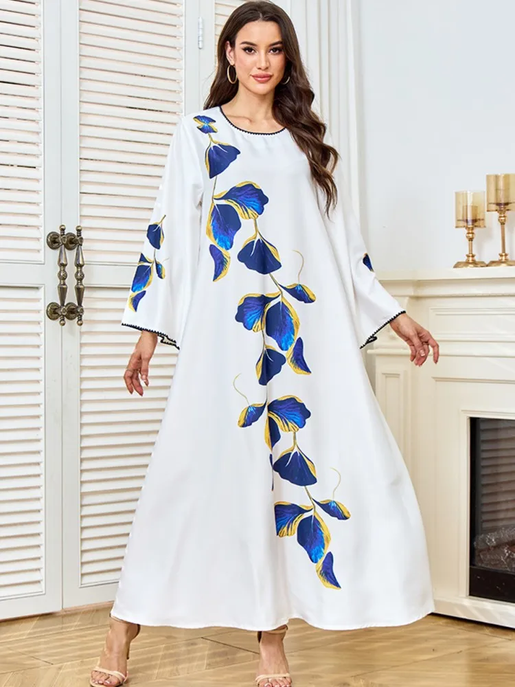 

African Dresses for Women 2026 Spring Autumn Fashion Long Sleeve Dashiki Abaya Maxi Dress Africa Clothes Ankara Dresses Outfits