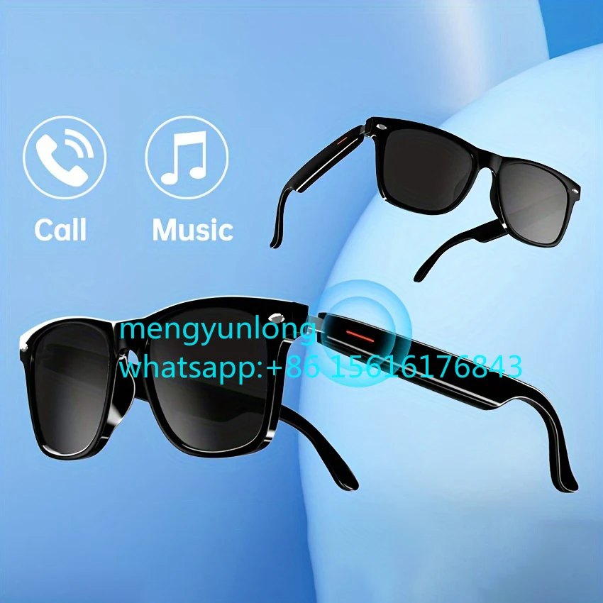 

SENBONO E13 Smart Glasses Outdoor Smart Sport Hands-Free Call Music Headphone Anti-Blue Eyeglasses Wireless BT Voice Sunglasses