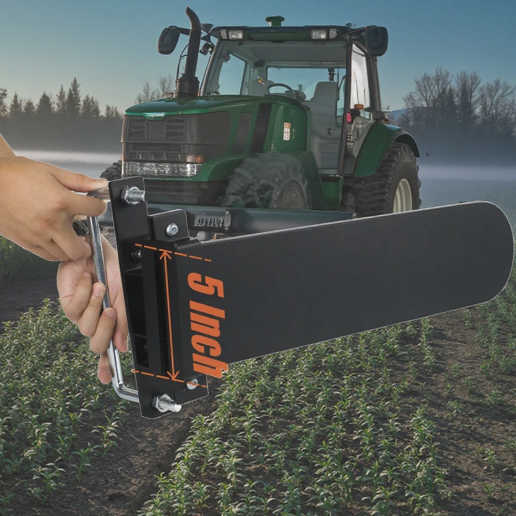 Modern Sustainable 5x21.5 Inch Black Metal Chainsaw Holder Rust Protection Garden Supplies Easy Use for Tractor and Chainsaw