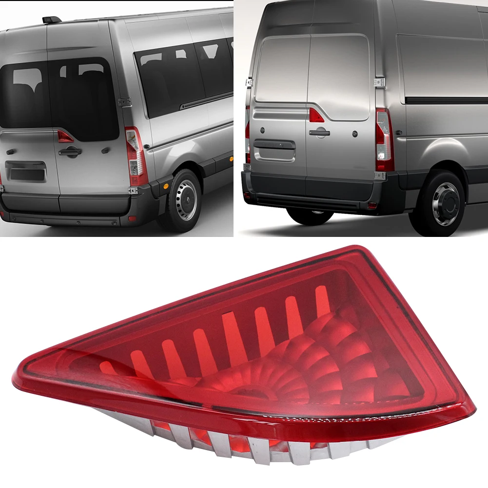 Rear Red Central Brake Light Central Brake Stop Light Lamp for Renault Master Vauxhall Movano