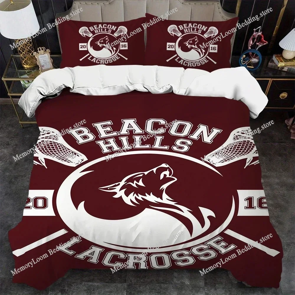 American TV Teen Wolf Duvet Cover Set Home Style Bedding Soft Laundry Cotton Bed Four Seasons Student Dormitory Luxury Gift592FQ 4