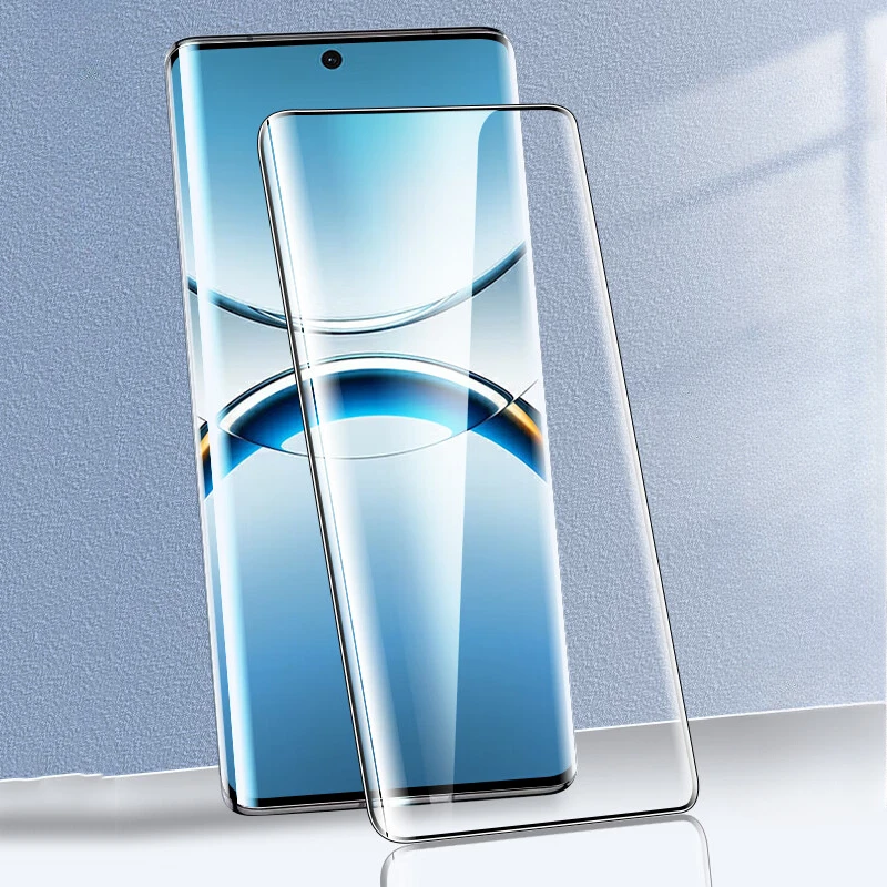 For Oppo Find X8 Pro 3D Curved Tempered Glass Screen Protector for OPPO FindX8 X8Pro Clear Anti Blue Full Cover Protective Film