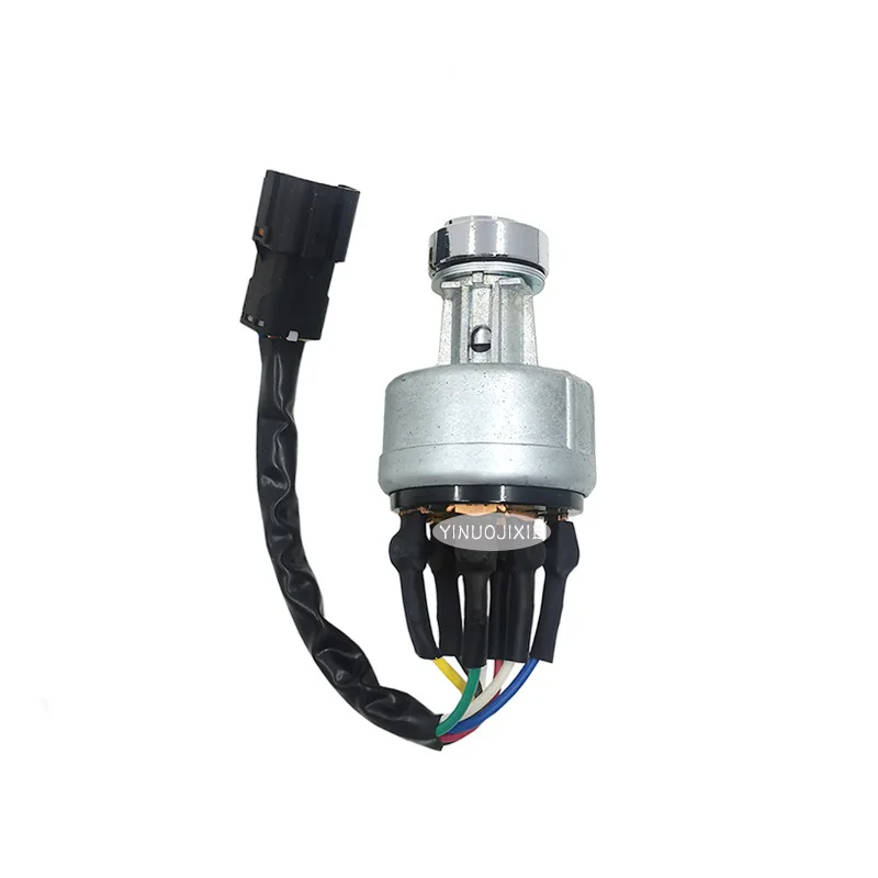 

For Sany Heavy Industry Ignition Switch Starter, Electric Door Lock Starter Key JP-10023 20796