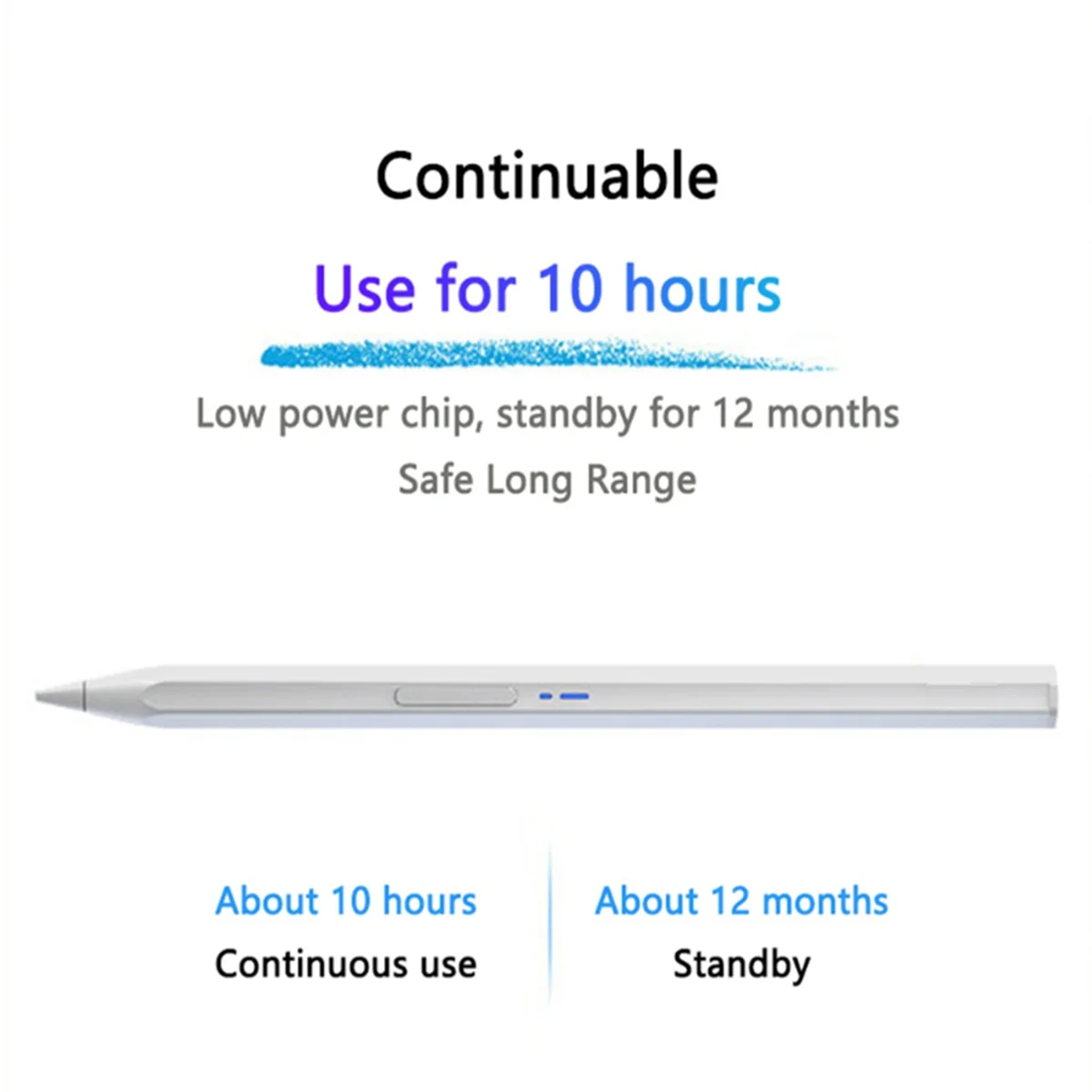 popop Stylus for Tablets and Mobile Phones, Touch Pen for Android, IOS, IPad Accessories Drawing Tablet Capacitive Screen BP19