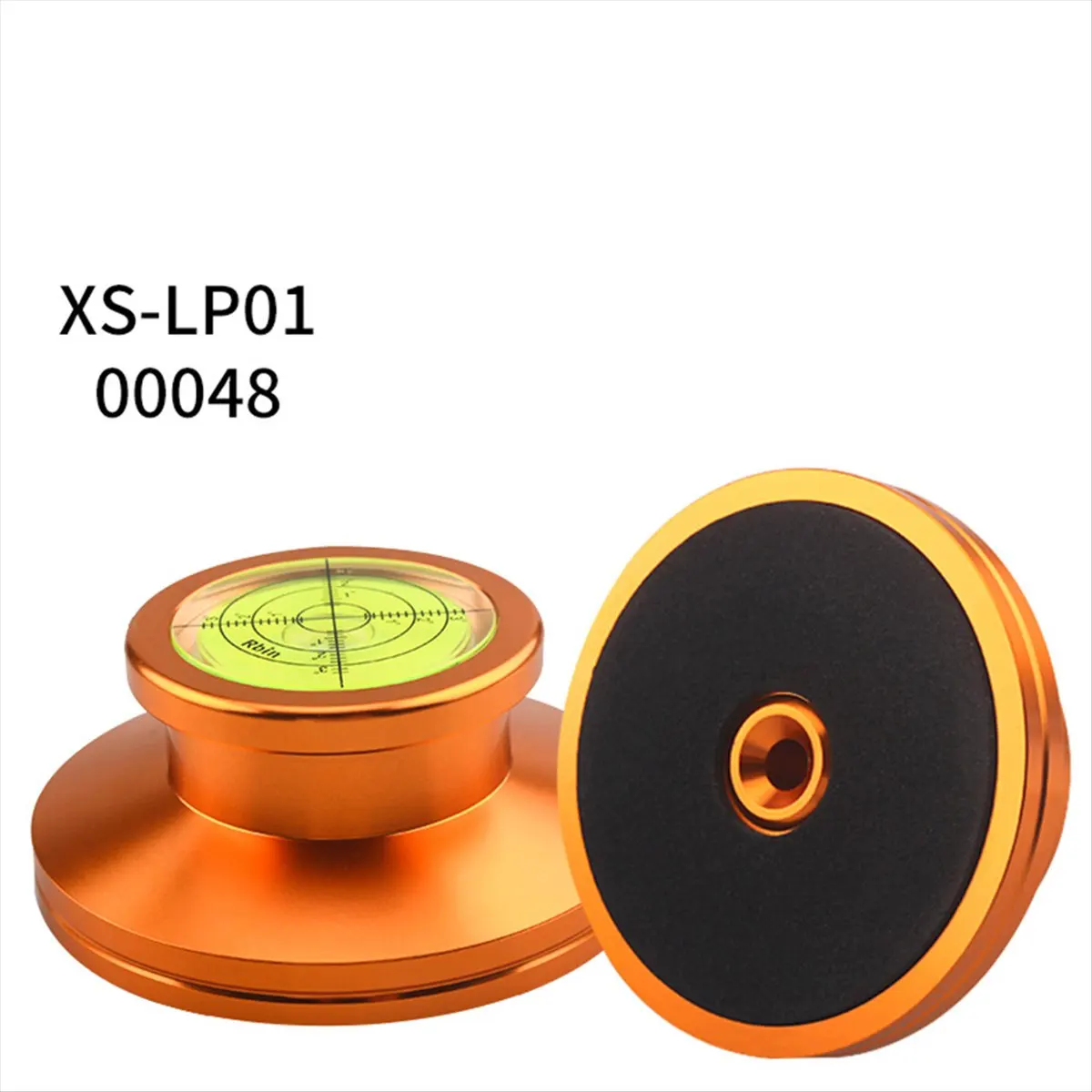 A64I HiFi LP Vinyl Record Player Turntables Metal Disc Stabilizer Record Player Weight Clamp Silver