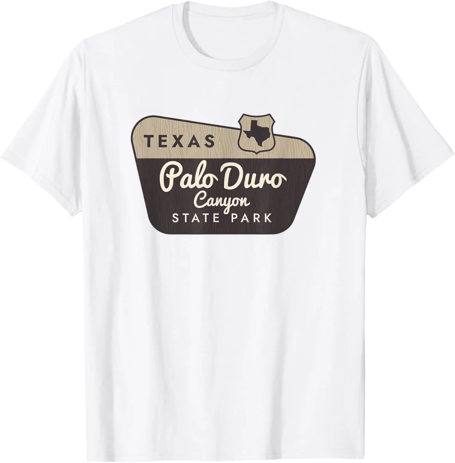 

Palo Duro Canyon State Park Texas TX Welcome Sign Vacation T-Shirt