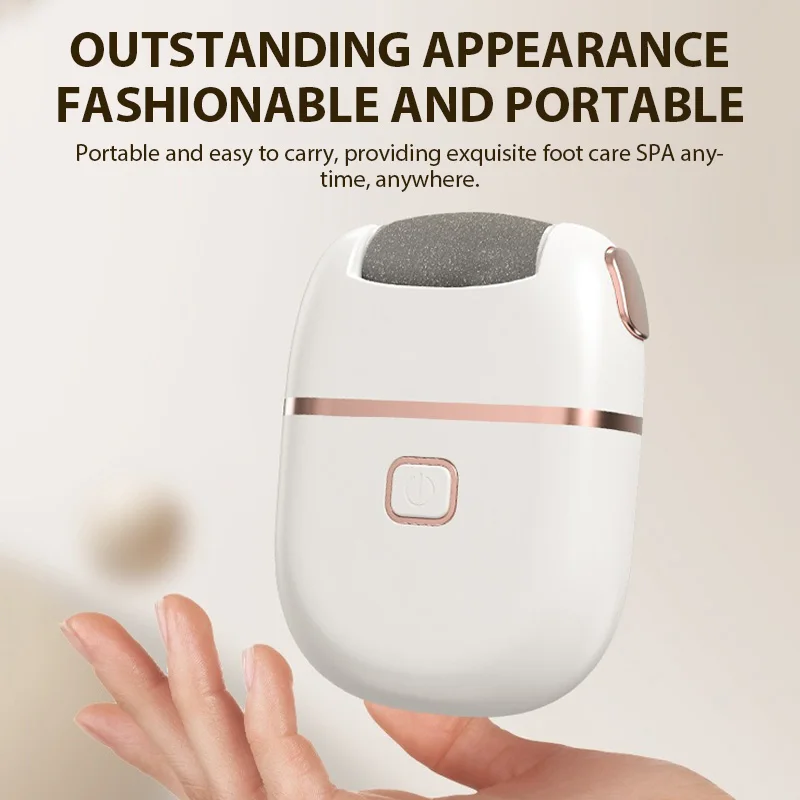 Broyeur électrique pour les pieds, Rechargeable, dissolvant de peau morte, épurateur de pieds, callosités, pédicure, lime sèche et craquelée, réparation de soins des pieds