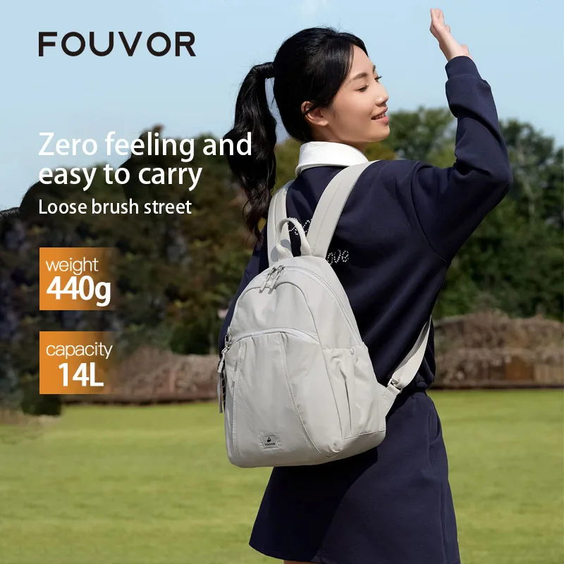 Fouvor Women's Backpack Sports Lightweight Water-Resistant Casual Daypack for Commute Travel School Backpacks 3082-10 3082-18
