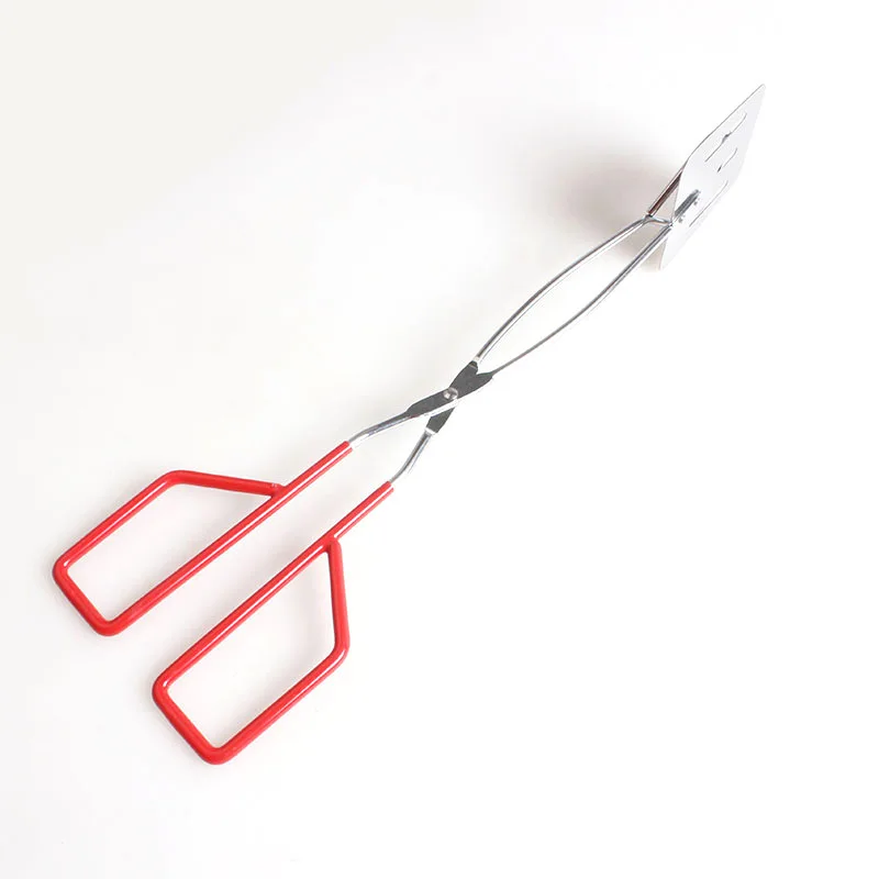 

Stainless Steel Frying Shovel Clip Multifunctional Steak BBQ Tongs Frying Fish Spatula Clip Bread Clip Household Kitchen Tool