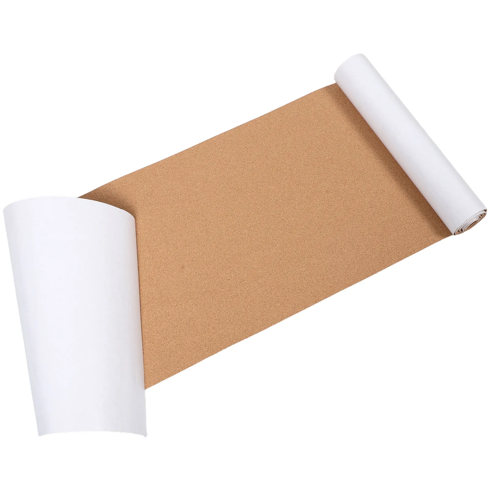

1 Roll Soft Corkboard Roll Self Adhesive Sticky Cork Sheet 95x16 Bulletin Board Removable for Office DIY Wall Displays