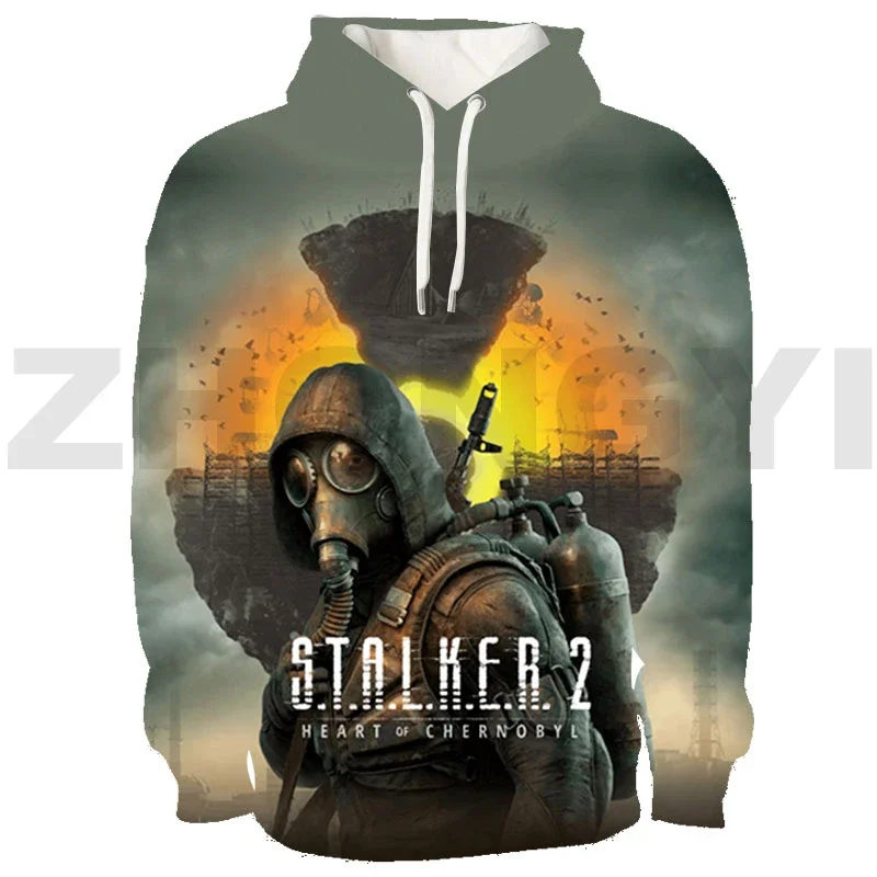 Competitive Games S.T.A.L.K.E.R. 2 Heart of 3D Hoodie Daily Shooting War Stalker 2 Student Lounge Wear Men Women Couple Clothes