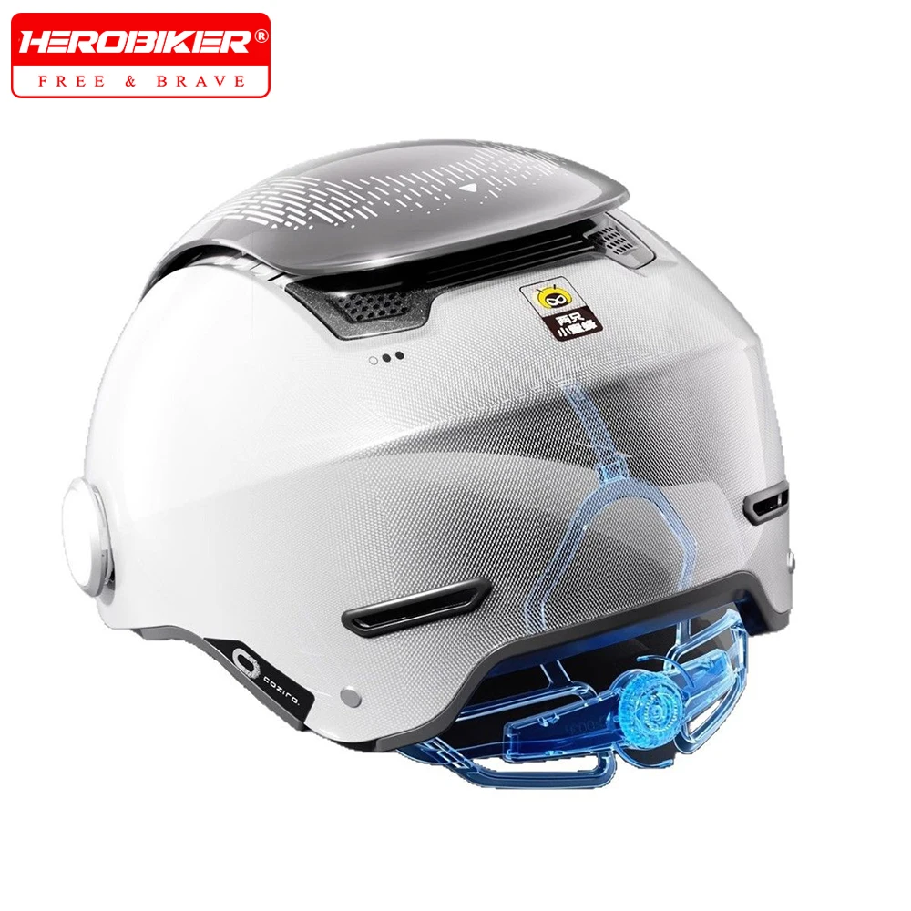 

Electric Motorcycle Helmet Summer Breathable Bicycle Electric Jet Scooter Half Helmets Men Women Dual Lenses Open Face Helmets