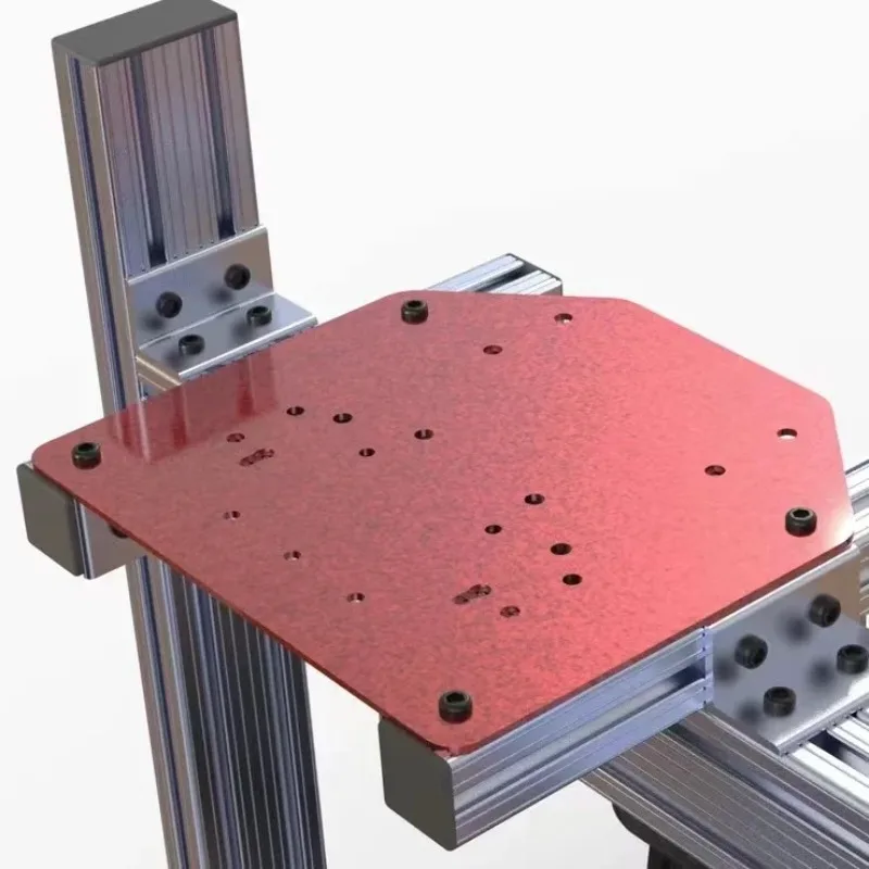 The Racing Simulator Connector Plate Base Steering Wheel Stand
