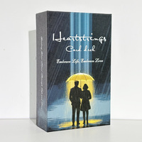 Heartstrings Oracle Cards 56pcs with Guidebook, Emotional Healing and Self-Discovery Deck for Reflection, 12x7cm Tarot Deck