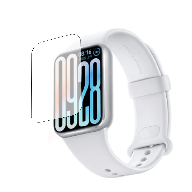 5pcs Soft TPU Clear Smartband Protective Film For Xiaomi Mi Band 9 Pro/Active Smart Wristband Miband 9pro Screen Protector Cover
