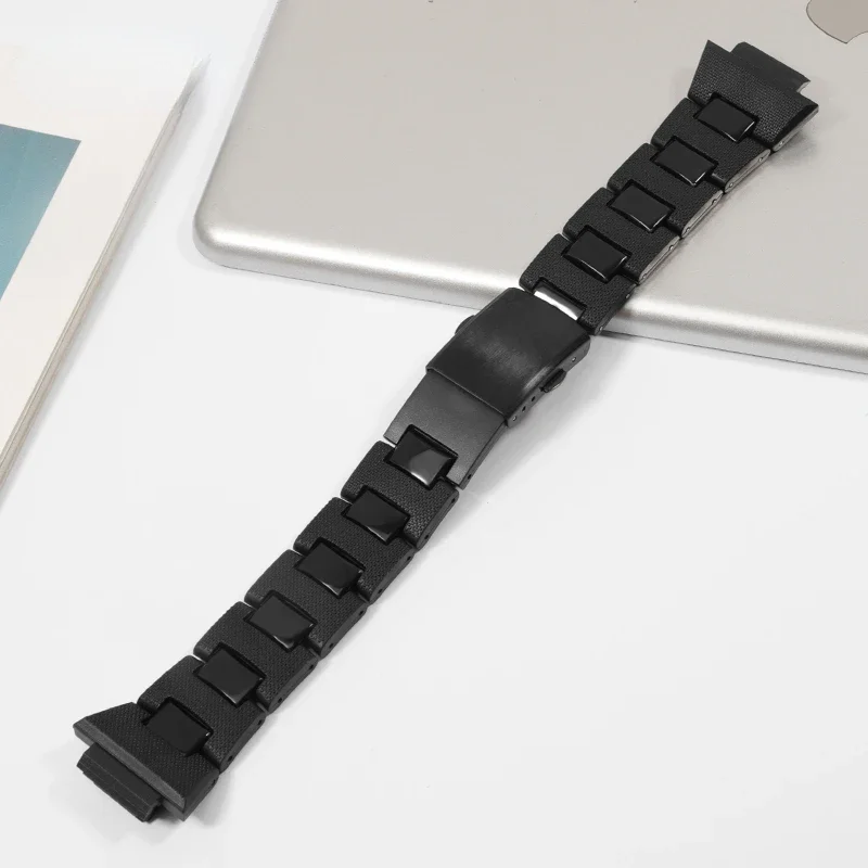 Composite Plastic Steel Watch Strap for Casio G-5600 Gwm5610 Men Waterproof Sweat-Proof Special Watchband Accessories 16mm