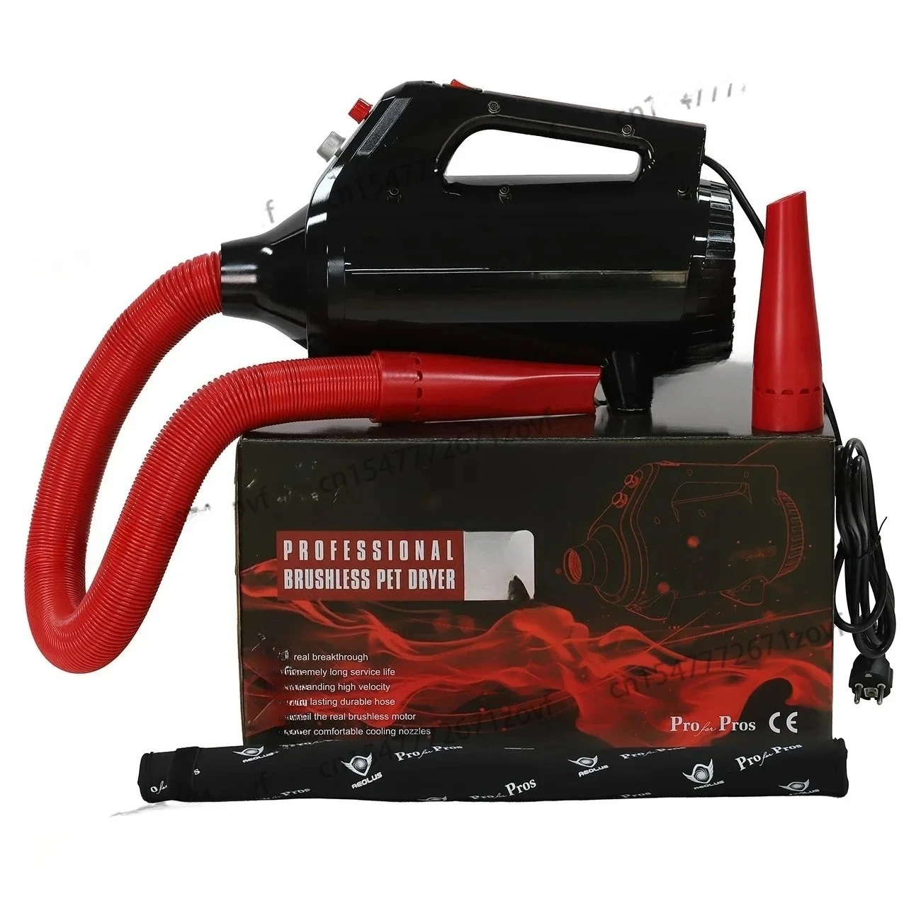 TD-941NOVA Pet Grooming Dryer (Brushless Motor) – 8 Times Longer Service Life, Carbon Dust-Free Pet Blower