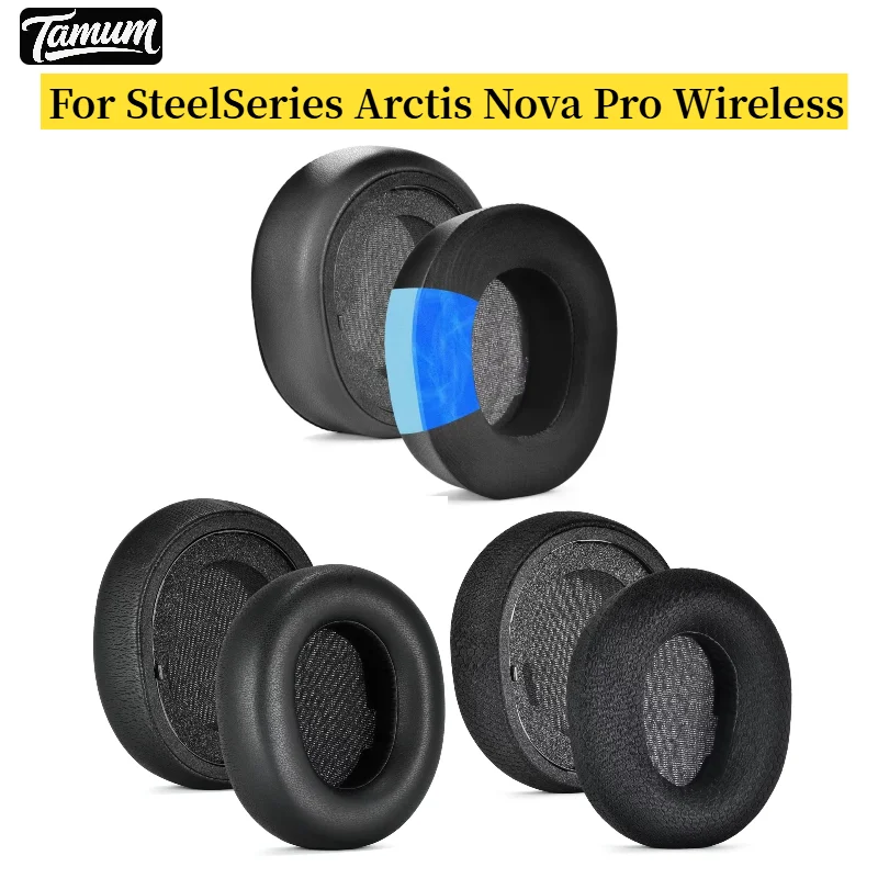 

Replacement Ear pads Fits for SteelSeries Arctis Nova Pro Wireless Headphones Ear Cushions Earpads headset