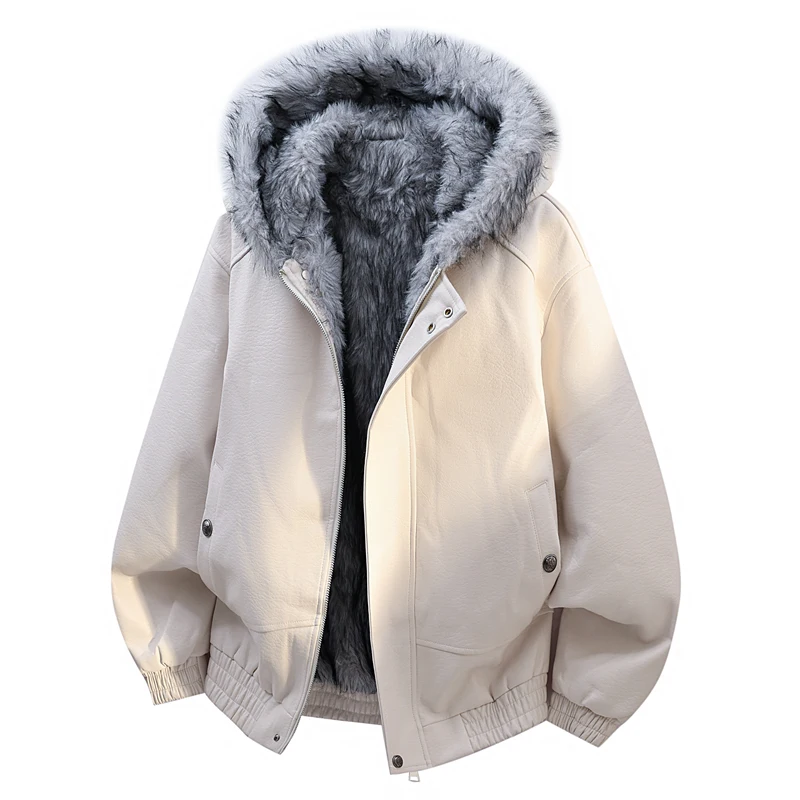 Winter Thicken Warm Hooded Men Parkas Fashion Casual Comfortable Male Clothes Outdoor Windproof All-match Outerwear New Style