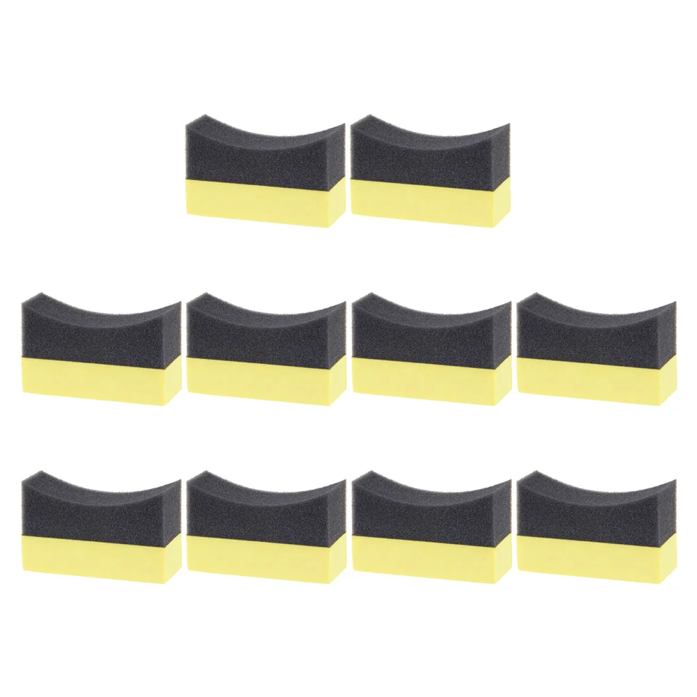 10 Pcs Car Wash Sponge Applicator Pads Detailing Auto Wax Quick Dry Composite PE The Cleaning Sponges images - 6