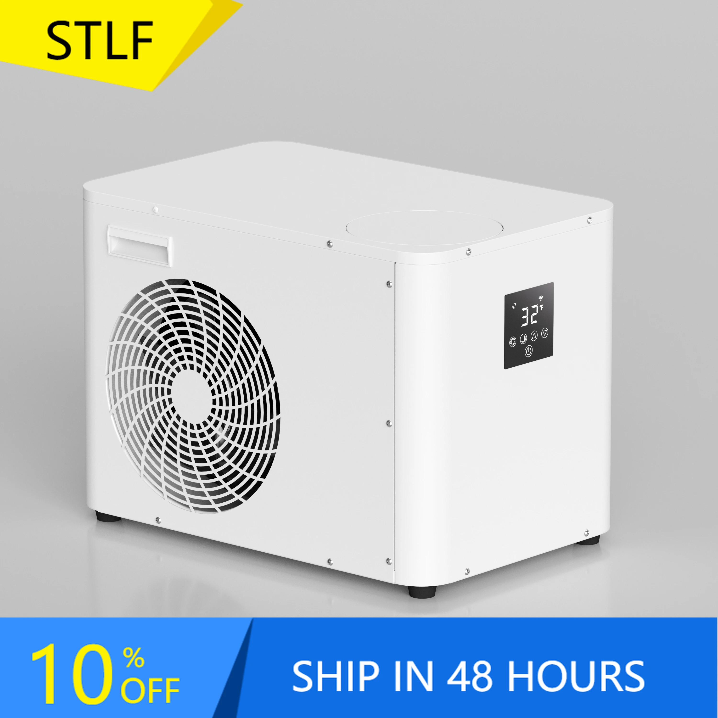 

Portable 1.5Hp Fitness Ice Bath Chiller Pro 220V Athlete Body Recovery Cold Plunge Machine 1Hp Cooling Capability Pump Core