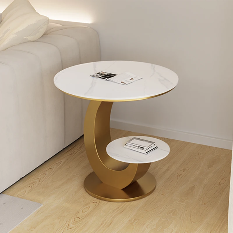 Уникальный журнальный столик в скандинавском стиле, роскошная гостиная, небольшое украшение, эстетический дизайнерский столик, современная мебель для салона Mesas Bajas