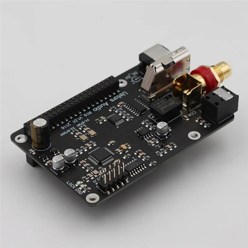 

Новый! Плата цифрового вещания для Raspberry Pi4 3B 4B декодирования к оптоволоконному коаксиальному I2S 384K DSD512
